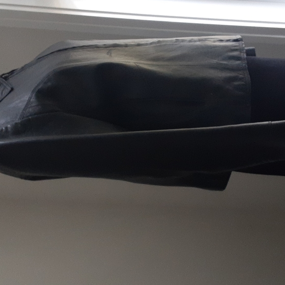 Genuine Leather GAP Y2K jacket (vintage) - Picture 4 of 16